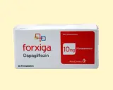 Opakowanie leku Forxiga 10mg, zawierającego dapagliflozinę, stosowanego w leczeniu cukrzycy typu 2.