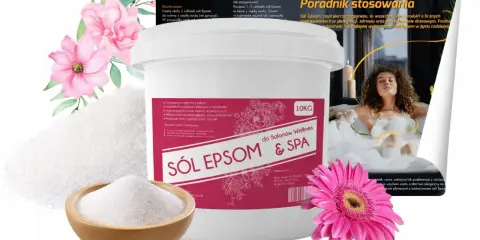 Sól Epsom, czyli siarczan magnezu, to wszechstronny produkt. Dowiedz się, jak stosować siarczan magnezu do kąpieli relaksacyjnych i okładów na obolałe mięśnie.